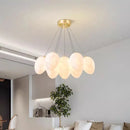 Axyaa Modern Indoor LED Chandelier Pendant Ceiling Light - Decorative Dining Room Lighting