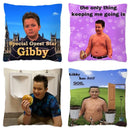 Axyaa Gibby iCarly Meme Pillow Case for Sofa - Funny TV Show Throw Cushion Cover