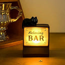 Axyaa 3D Magnetic Fridge Stickers Mini Light Signs Luminous Home Decor