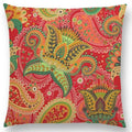 Axyaa Boho Paisley Floral Navajo Geometric Fantasy Pillowcase Suite.