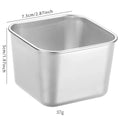 Axyaa Stainless Steel Sauce Cup Set for Kitchen Dipping & Serving