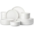 Axyaa 18/36-Piece Ceramic Porcelain Dinnerware Set for 6/12