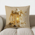 Axyaa Festive Lantern Decor Pillow Cover for Sofa, Bedroom, Car - Home Décor Style
