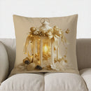 Axyaa Festive Lantern Decor Pillow Cover for Sofa, Bedroom, Car - Home Décor Style