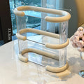 Axyaa Acrylic Makeup Shelf & Perfume Organizer - Stylish 3-Tier Display Rack