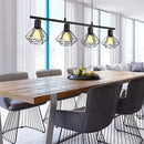 Axyaa Metal Wire Cage Pendant Light Cover Industrial Style for Ceiling Hanging Lamp