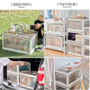 Axyaa Foldable Storage Box with Lid: Large Capacity Organizer for Toys, Books, and More