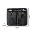 Axyaa Mesh Drainage Bathing Basket: Large Capacity, Foldable, Shower Bag for Travel & Home