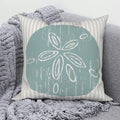 Axyaa Ocean Animals Decorative Pillowcase for Home, Bedroom, Car - 40x40 45x45 50x50cm
