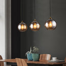 Axyaa Nordic Glass Ball Chandelier for Home Decor Lighting Fixtures