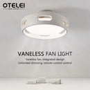 Axyaa LED Ceiling Fan Light with Remote Control for Living Room and Bedroom
