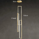 Axyaa Modern LED Pendant Chandeliers for Staircase Living Room Lighting