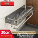 Axyaa Kitchen Storage Rack: Waterproof, Multi-functional Knife and Seasoning Holder