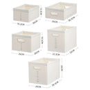 Axyaa Clothing Storage Box - Stackable Wardrobe & Kitchen Organizer