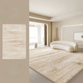 Axyaa Soft Cream Style Carpet Rug | Thick Washable Fluffy Mat for Living Room & Bedroom