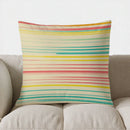 Axyaa Striped Pattern Throw Pillow Cover for Sofa, Bedroom, Car - Stylish Cushion Cover