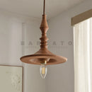 Axyaa Wooden Hanging Light Fixture for Modern Indoor Lighting