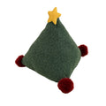 Axyaa Christmas Velvet Embroidered Cushion Cover for Festive Home Decor