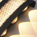 Axyaa Outdoor LED Wall Light, Aluminum and Plastic, IP65 Waterproof, Indoor & Outdoor Sconces