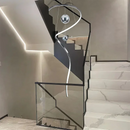 Axyaa LED Staircase Chandeliers Pendant Light for Modern Home Decor