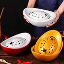 Axyaa Gold Ingot Melamine Plate Set for Sashimi & Hot Pot Display