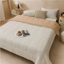 Axyaa Patchwork Blanket 2025: Milk Fleece & Flannel Velvet Bed Cover
