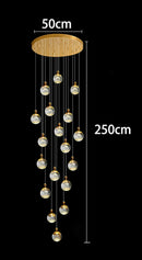 Axyaa Modern Living Room Chandeliers LED Indoor Ceiling Hanging Lights