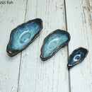 Axya Ceramic Tableware Collection: Oyster Plate, Dinner Plate, Bowl Set, Tray, and More