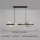 Axyaa Glass Ball Pendant Light for Modern Home and Office Decor