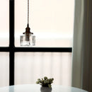 Axyaa Nordic Glass Pendant Lights Brass Hanging Lamp for Modern Dinning Room