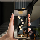 Axyaa LED Pendant Staircase Chandeliers for Living Room - Modern Indoor Hanging Light
