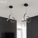 Axyaa Nordic LED Pendant Light for Indoor Ceiling Lighting in Bedroom, Living, Dining