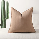 Axyaa Chenille Pillowcase Cojines Herringbone Throw Pillow Cover 50x50