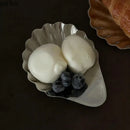 Axyaa Stainless Steel Shell Plate: Multi-Use Decorative Dish for Tableware and Storage