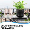 Axyaa Foldable Balcony Clothes Drying Rack - Portable, Retractable, and Space-Saving