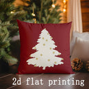 Axyaa Christmas Pillow Cover Set for Sofa, Bedroom, Car - Festive Home Decor