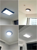 Axyaa Modern Ring LED Ceiling Lamp for Living Room, Bedroom, and Study areas