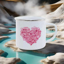 Axyaa Sunflower Love Enamel Mug Set for Camping & Hiking