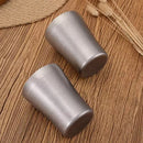 Axyaa Stainless Steel Retro Beer Mug: Double-Layer Coffee Cup for Outdoor Camping