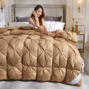 Luxury Axyaa White Goose Down Duvet Core - Warm, Double-Single Size