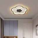 Axyaa Flower Ceiling Light White Black Blue Indoor Lighting Fixture