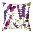 Axyaa Lavender Polyester Cushion Cover 45x45cm