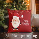 Axyaa Santa Claus Christmas Pattern Cushion Covers - Sofa, Bedroom, Car Pillow Cover