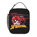 Axyaa Spider-Man Insulated Lunch Bag for School, Leakproof Bento Box