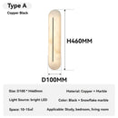 Axyaa Nordic Marble Wall Lamp for Modern Living Room, Bedroom, Study