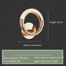 Axyaa Crystal Wall Lamp: Indoor Luxury Decorative Lighting Fixture for Living Room, Bedroom