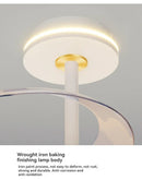Axyaa Modern Cloud LED Ceiling Fan Light with Remote Control