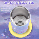 Axyaa Kids Insulated Water Bottle - Stainless Steel Vacuum Flasks Straw Tumbler