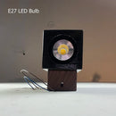 Axyaa Modern Black Stone Wabi Sabi Wall Lamp LED Sconce Lights