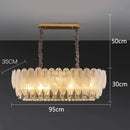 Axyaa Modern LED Pendant Chandeliers for Living and Dining Room Lighting
